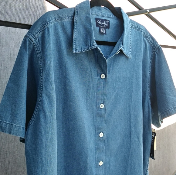 Chambray Shirt by Angelique - Picture 8 of 8